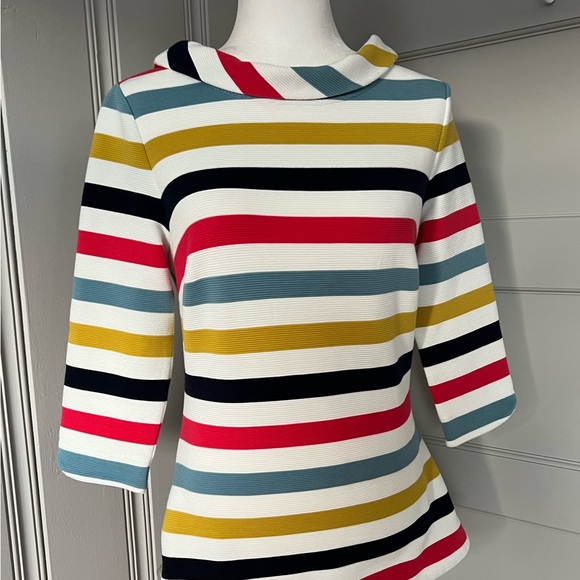 Boden Multicolor Striped Blouse - Picture 5 of 14